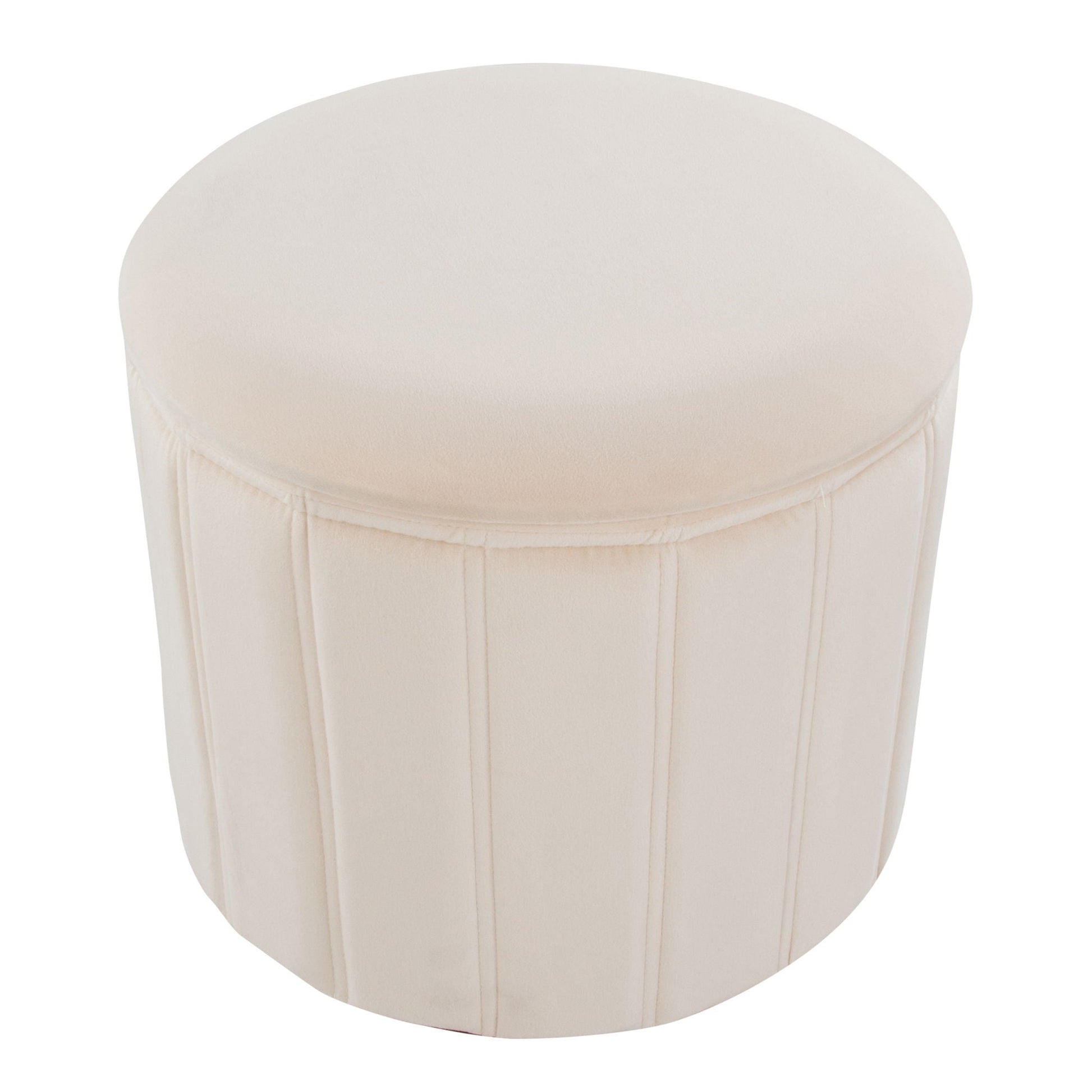 Lindsey - Contemporary / Glam Folding Storage Ottoman Lumi Source