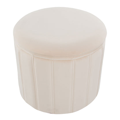 Lindsey - Contemporary / Glam Folding Storage Ottoman Lumi Source