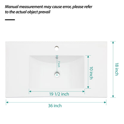 Premium Rectangular Vanity Top With Single Faucet Hole And Overflow Daily Nest