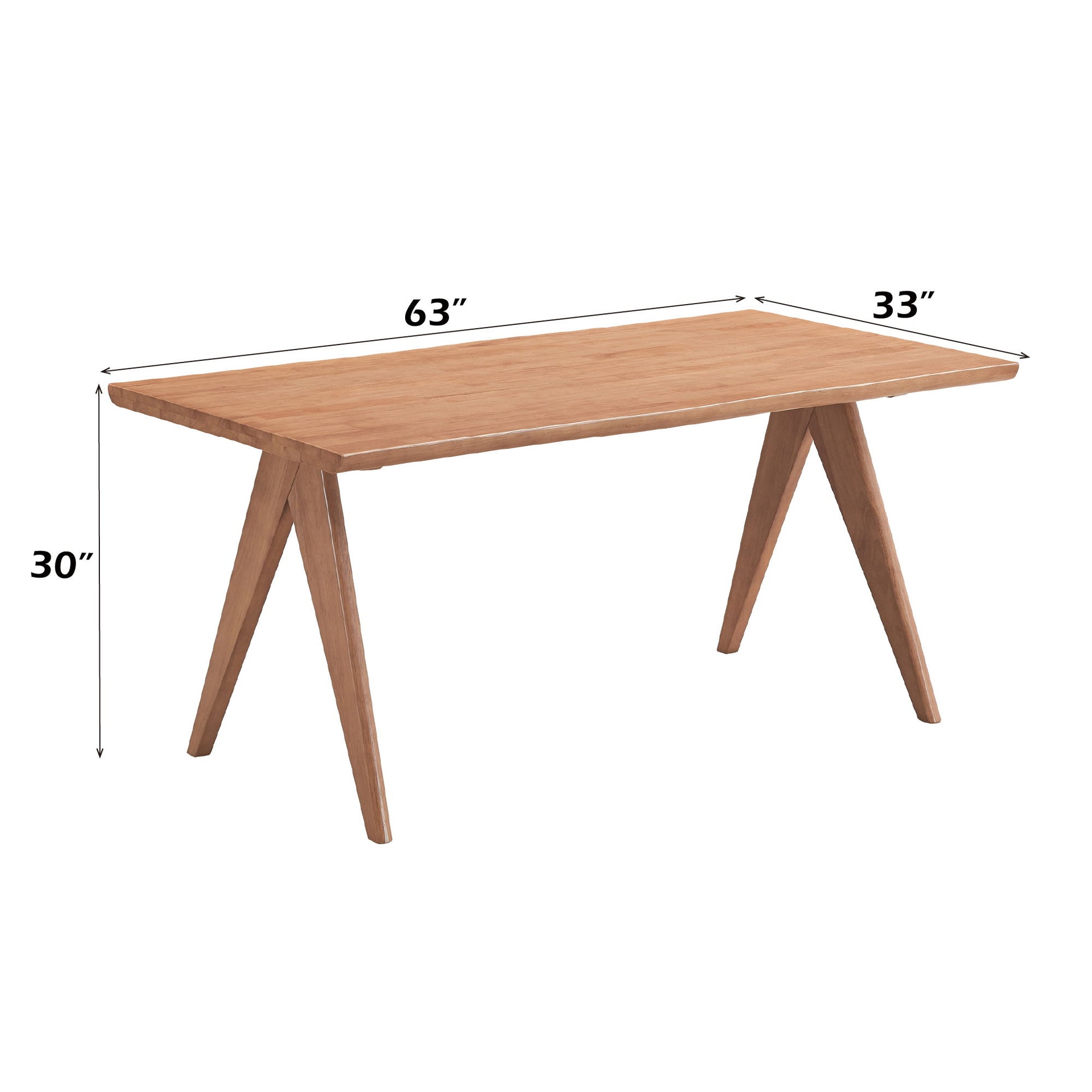 Velentina - Rattan Dining Table - Natural Acme