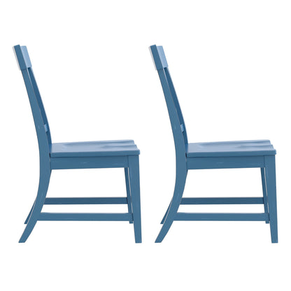 Haidel - Slat Back Dining Chairs (Set of 2) Emerald Home
