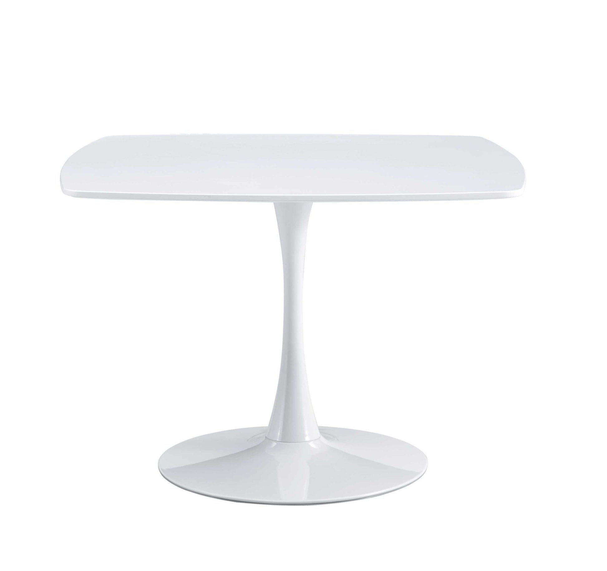Table Mid-Century Dining Table For 4-6 People With Round MDF Table Top, Pedestal Dining Table, End Table Leisure Coffee Table Home Essentials