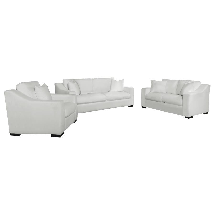 Ashlyn - Upholstered Sloped Arm Sofa Set CoasterElevations