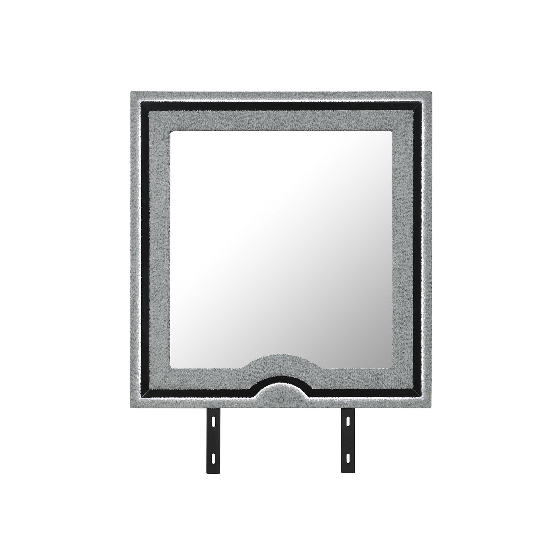 Isaiah - Mirror With Upholstered Frame And LED Lighting Global Furniture USA