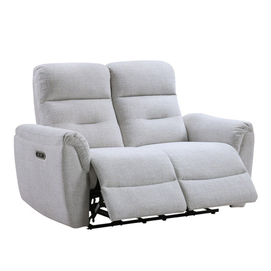 Eastre - Power Motion Loveseat With USB Port - Gray Acme