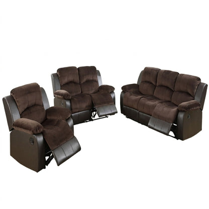 Modern Living Room Set, Reclining Mechanism Home Essentials