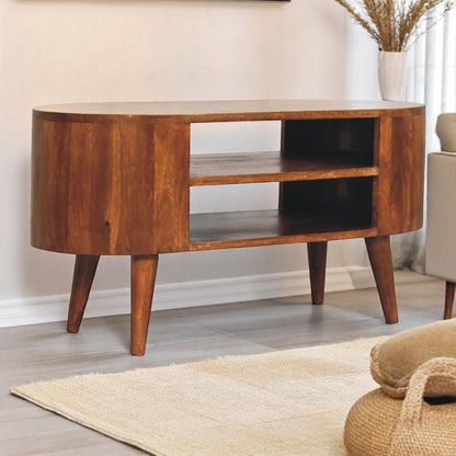 Cortez - Media Unit - Chestnut Artisan Furniture