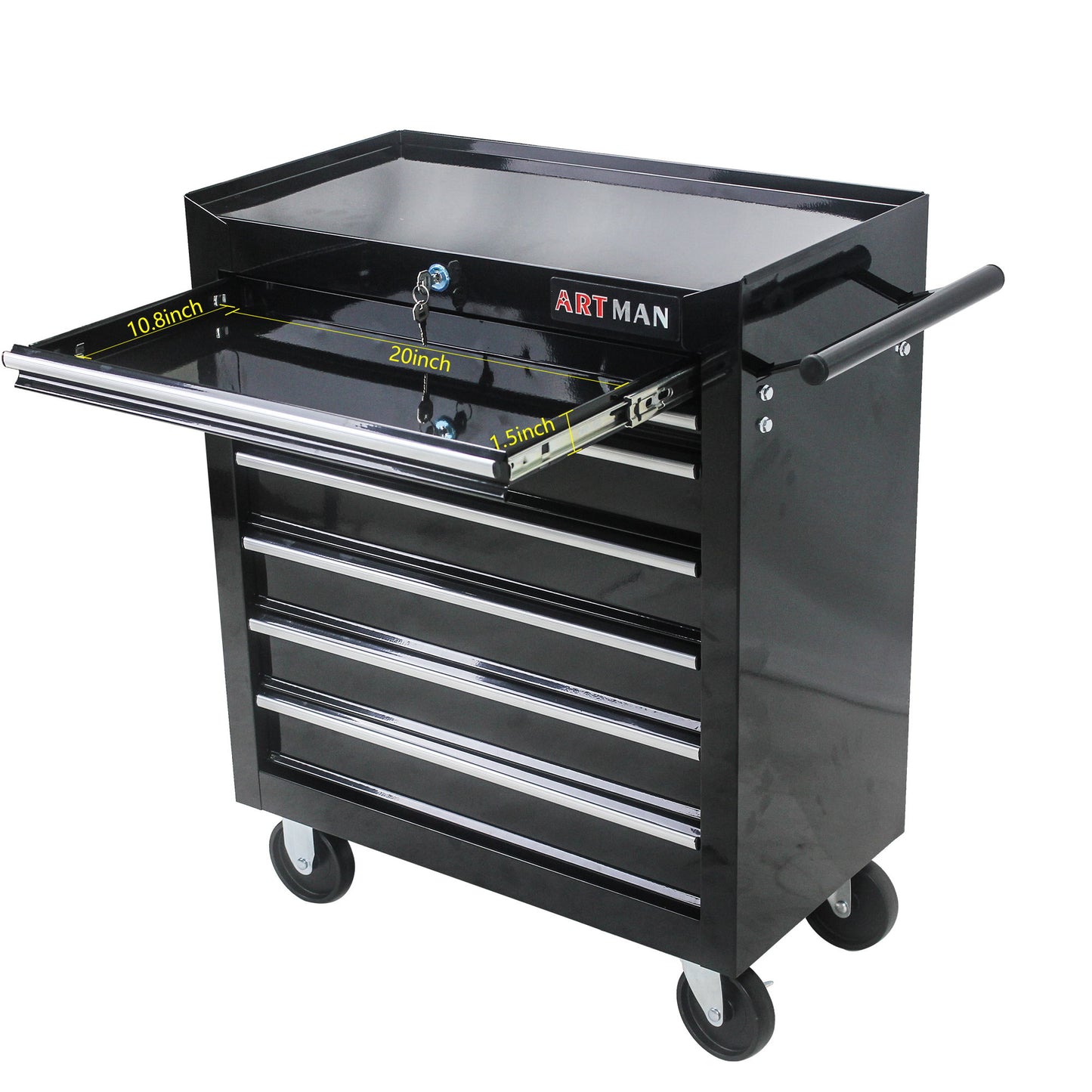Multifunctional Tool Cart With Wheels And Drawers Daily Nest