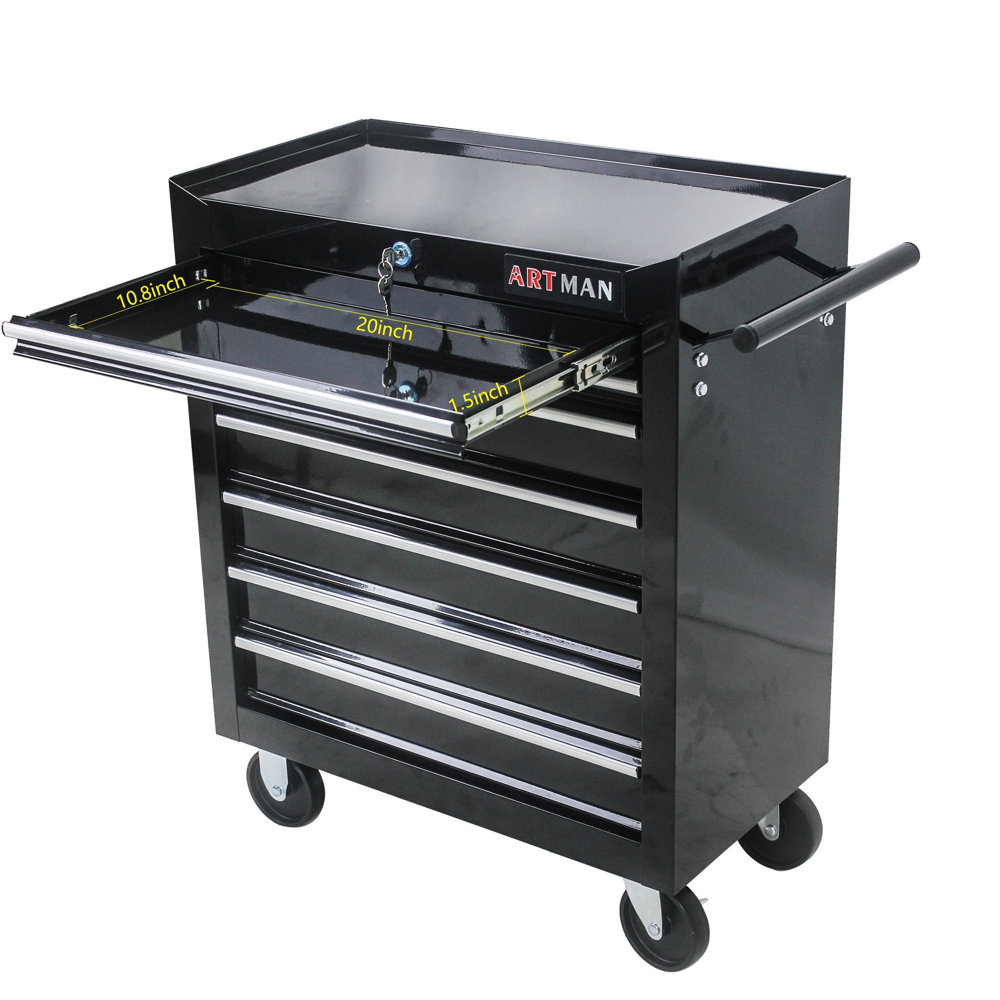 Multifunctional Tool Cart With Wheels And Drawers Daily Nest