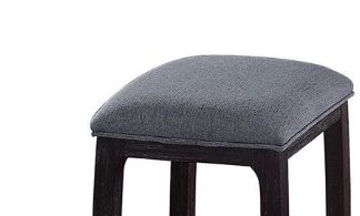 Razo - Weathered Counter Height Stool - Gray Acme