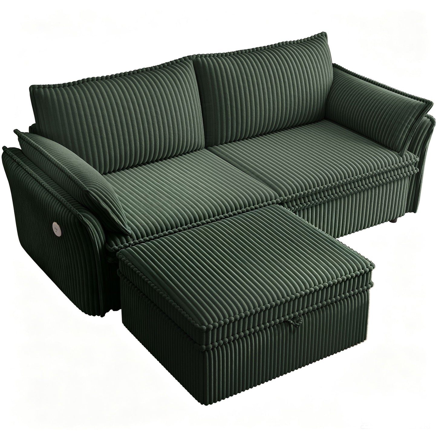 2 In 1 Convertible Sofa Bed, Multi Functional Living Room Furniture Home Essentials