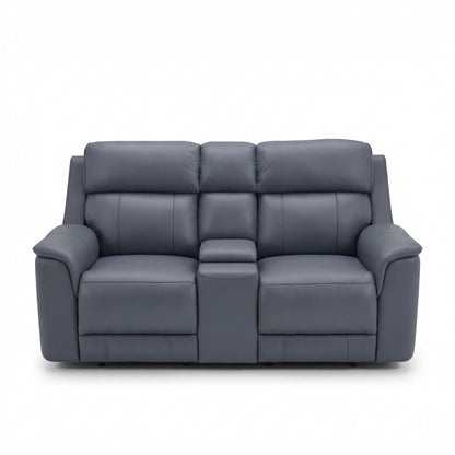 Oslo - Dual Power Reclining Loveseat With Console Home Essentials
