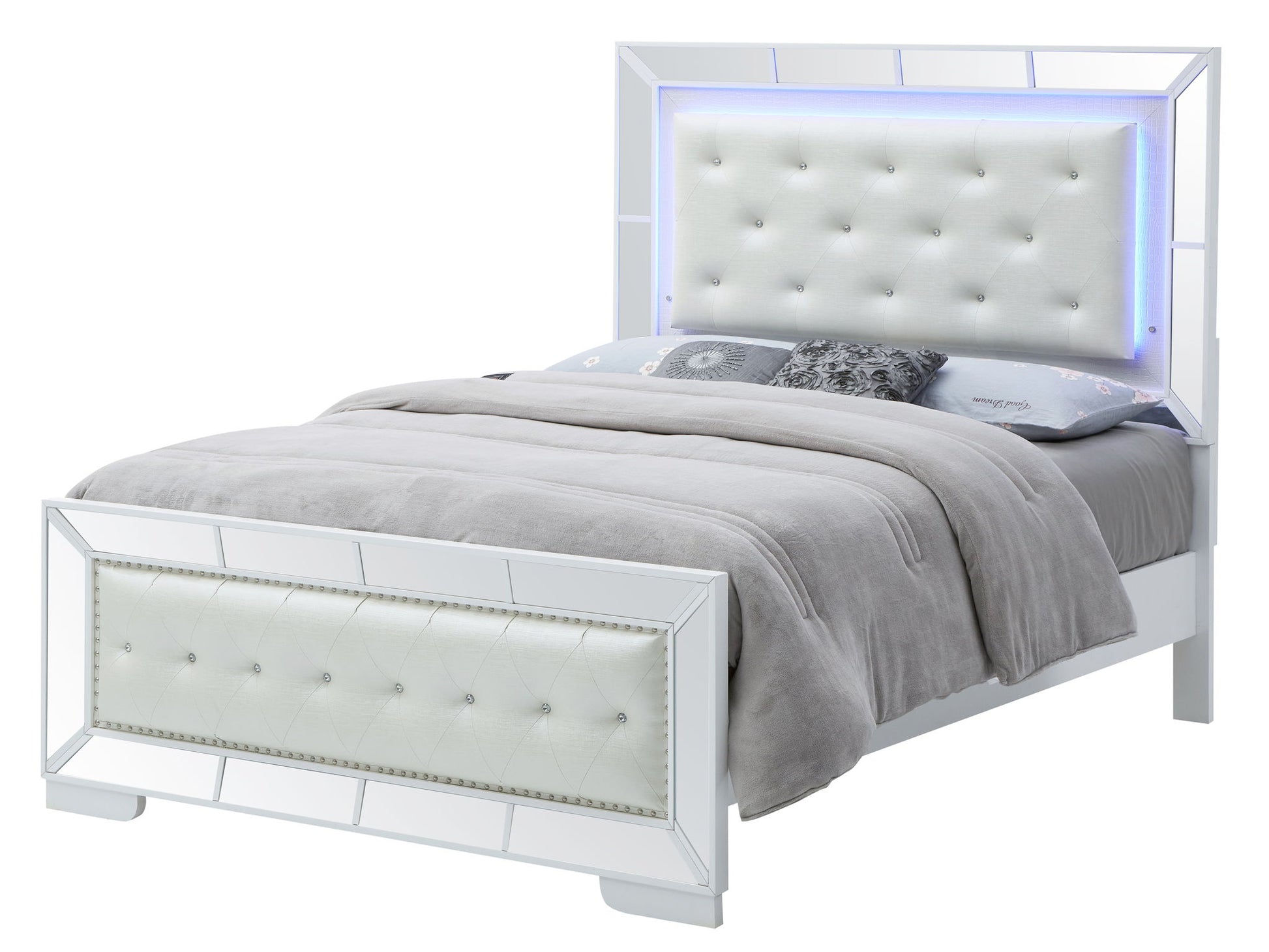 Elegant Modern Contemporary Bed Glory Furniture