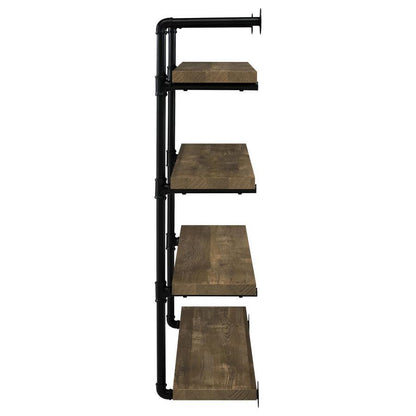 Elmcrest - 4-Shelf Wall Bookshelf CoasterEveryday