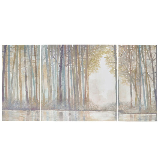Forest Reflections - Canvas (Set of 3) - Multi Madison Park