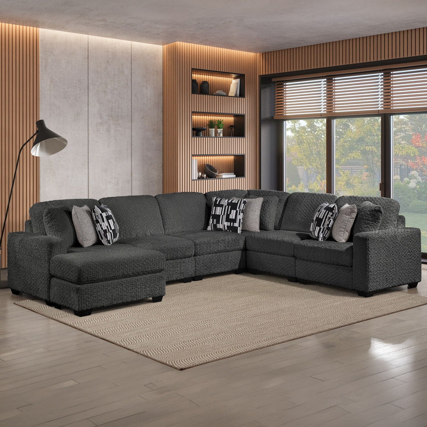 Maxwell - Modern Sectional Sofa Matrix Furniture Group