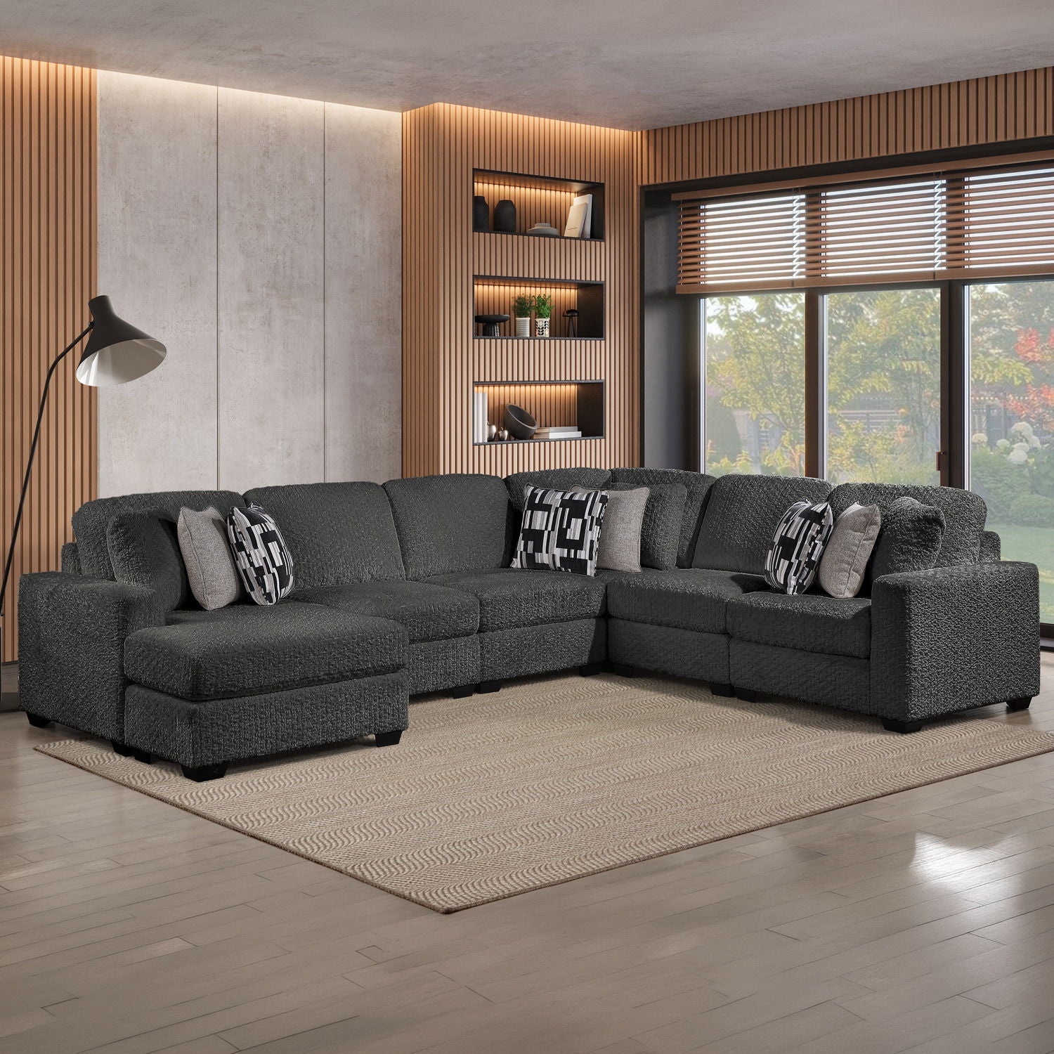 Maxwell - Modern Sectional Sofa Matrix Furniture Group