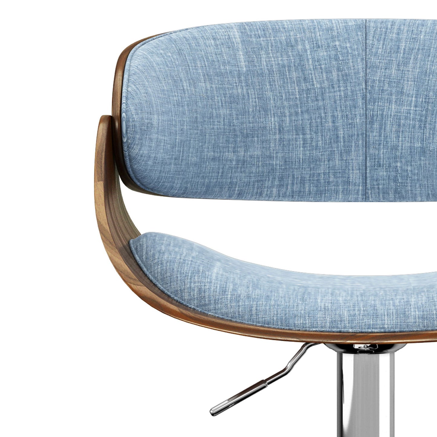 Amery - Mid Century Modern Adjustable Swivel Bar Stool Simpli-Home