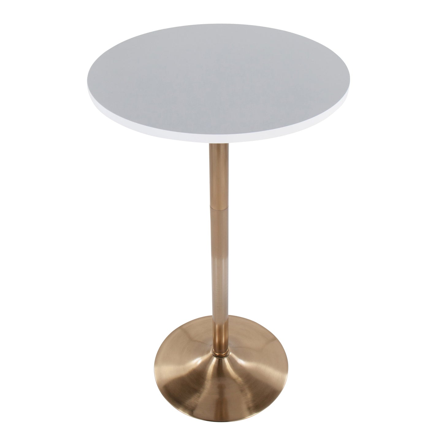 Pebble - Contemporary & Glam Adjustable Dining / Bar Table Lumi Source
