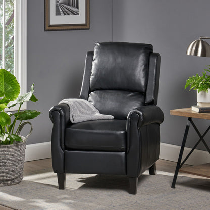 Contemporary Push Back Recliner Chair Noble House