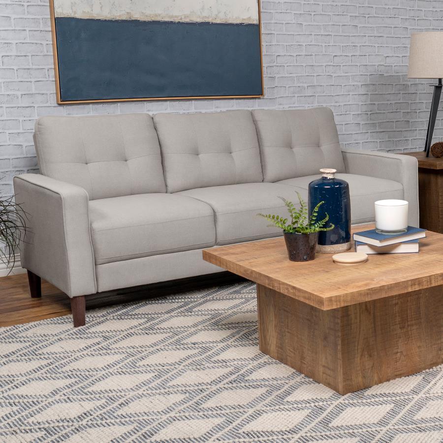 Bowen - Upholstered Track Arm Tufted Sofa Coaster Fine Furniture