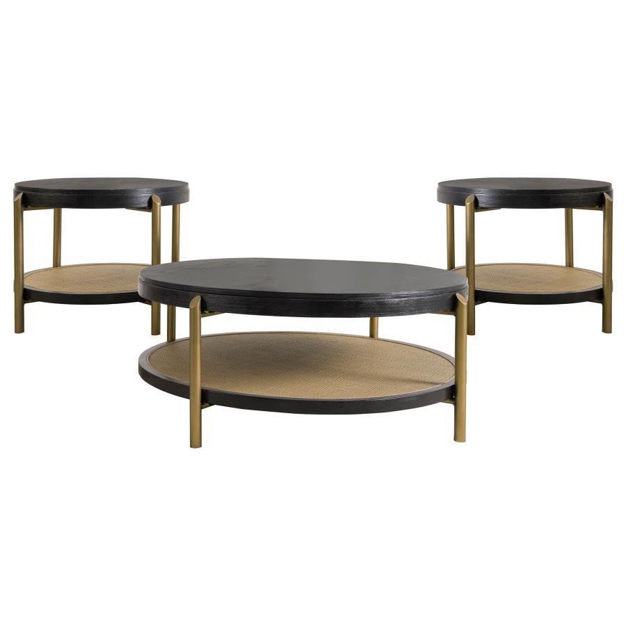 Arini - Round Coffee And End Table Set Coaster Fine Furniture