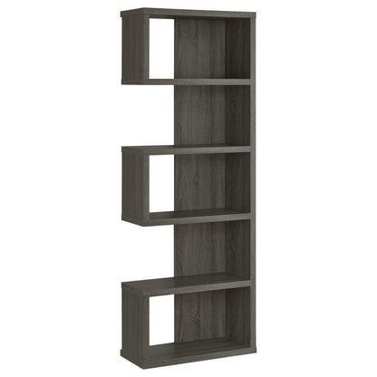 Joey - 5-tier Alternating Boxes Design Bookcase CoasterEveryday