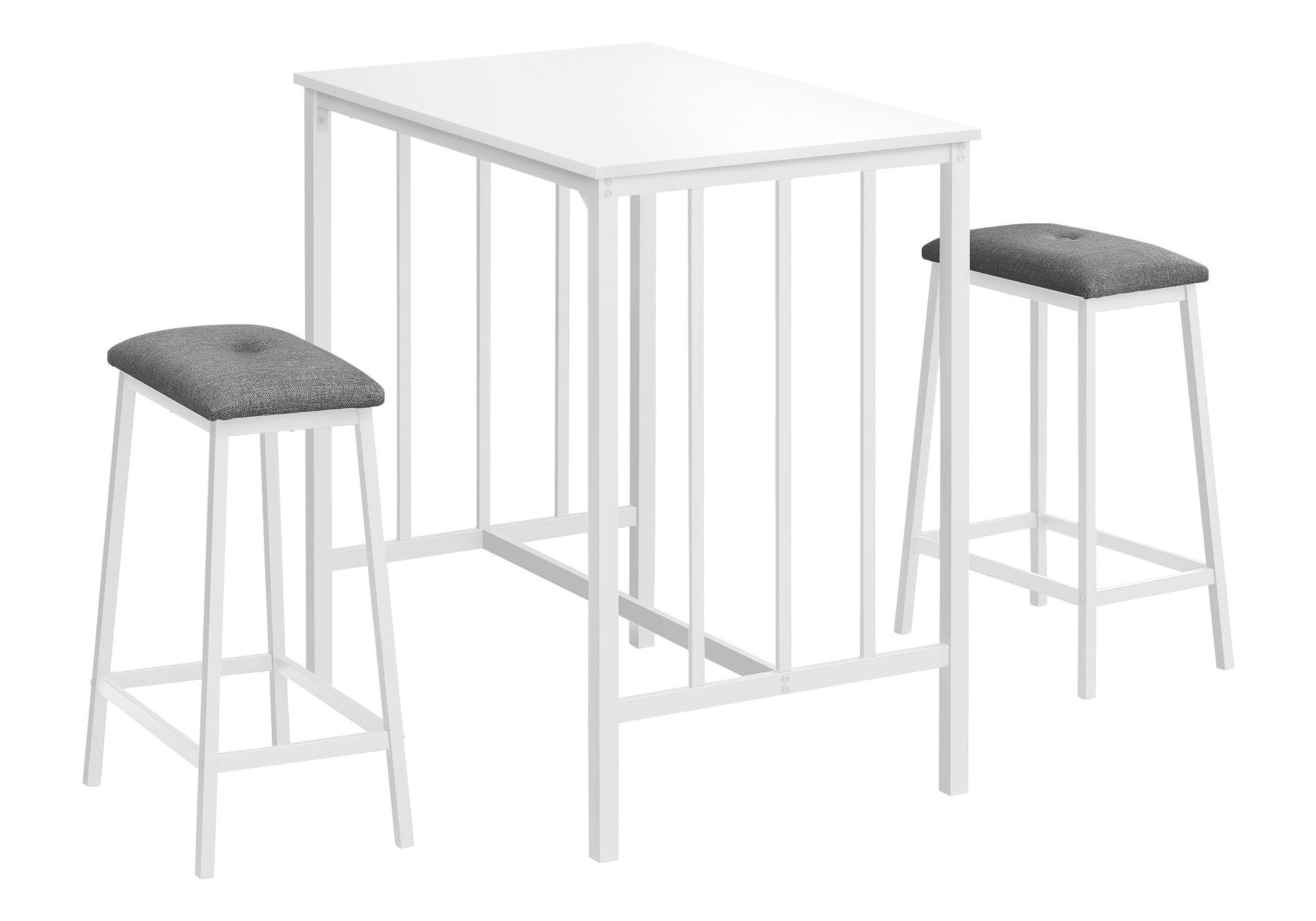 3 Pieces Dining Set, Counter Height, Rectangular, Small, Contemporary & Modern 8th Street