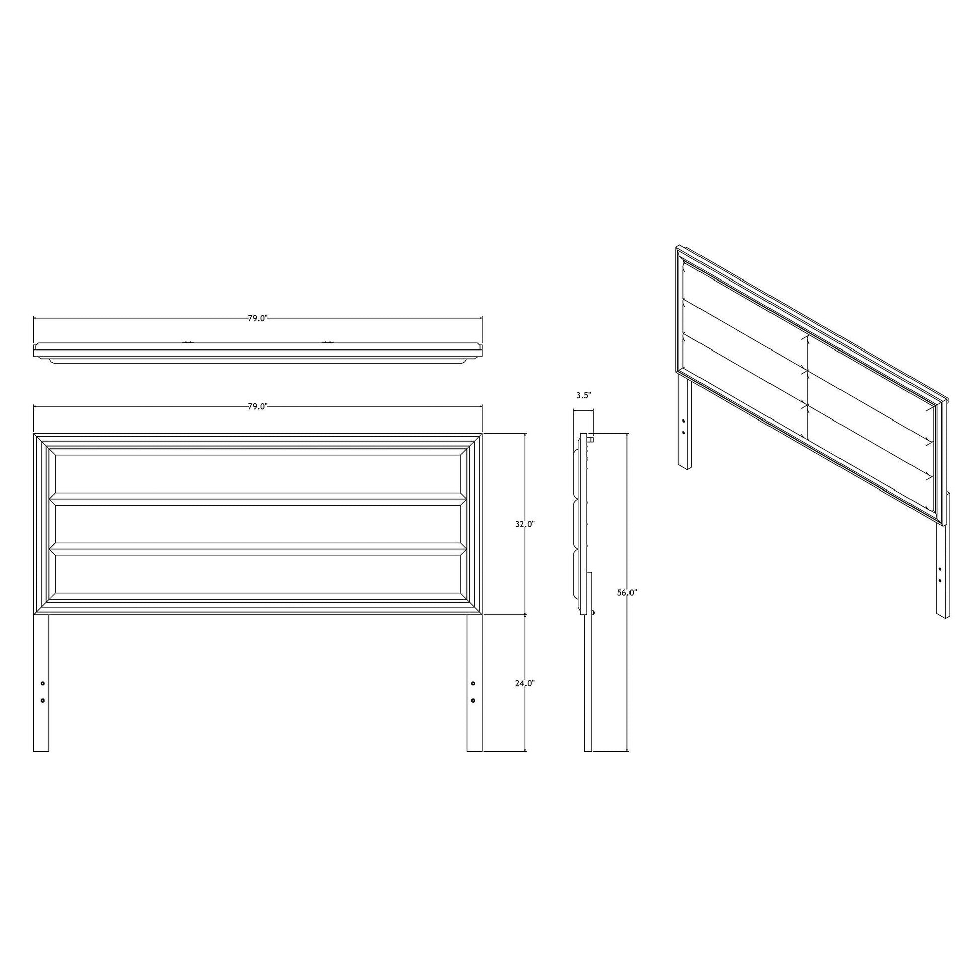 Adelaide - Bed With LED Global Furniture USA