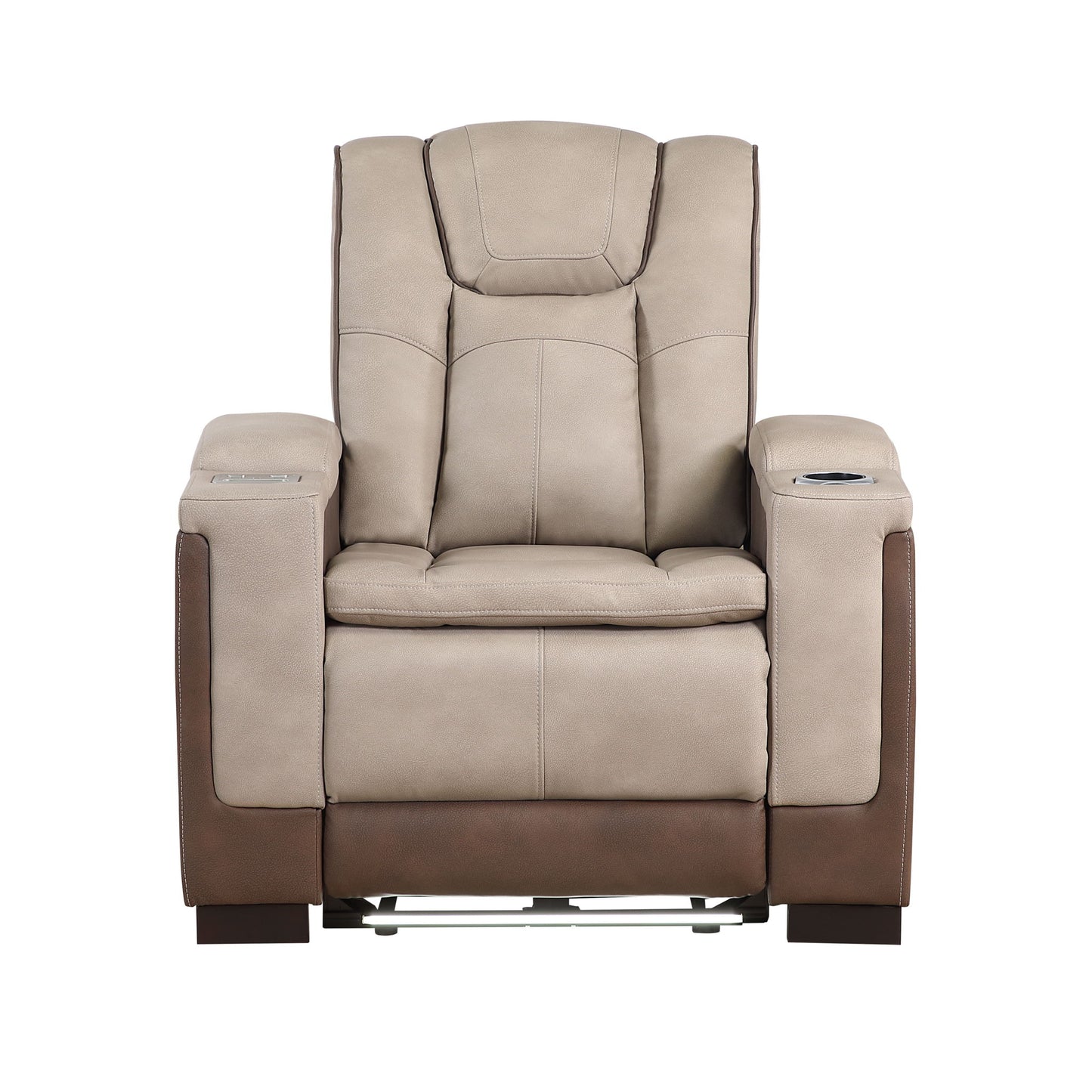 Bruno - Power Recliner Chair With LED Lighting Matrix Furniture Group