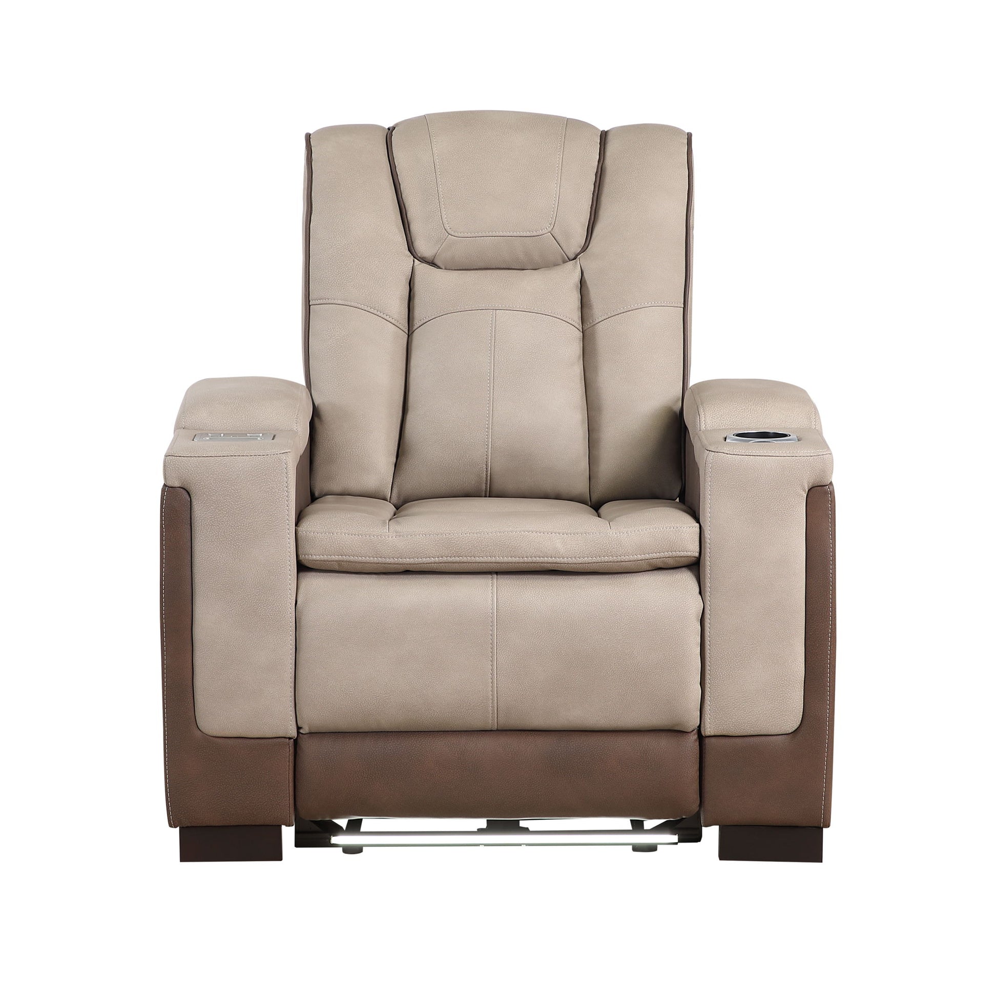 Bruno - Power Recliner Chair With LED Lighting Matrix Furniture Group