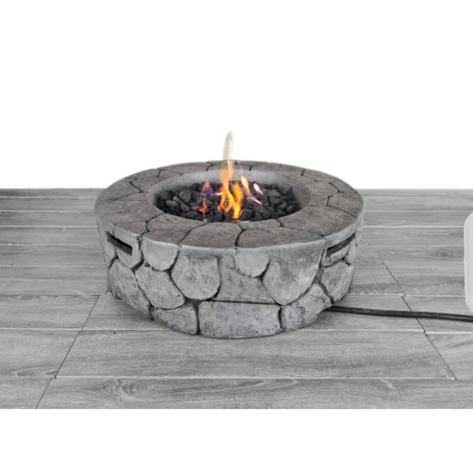 Reinforced - Outdoor Fire Pit Versatile Design LSI Patio Furniture