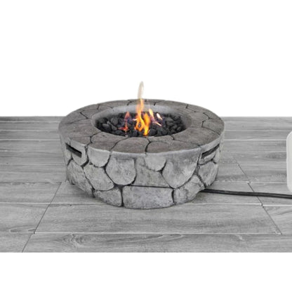 Reinforced - Outdoor Fire Pit Versatile Design LSI Patio Furniture