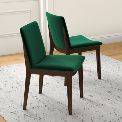 Laura - Mid-Century Modern Solid Wood Dining Chair (Set of 2) Ashcroft Furniture