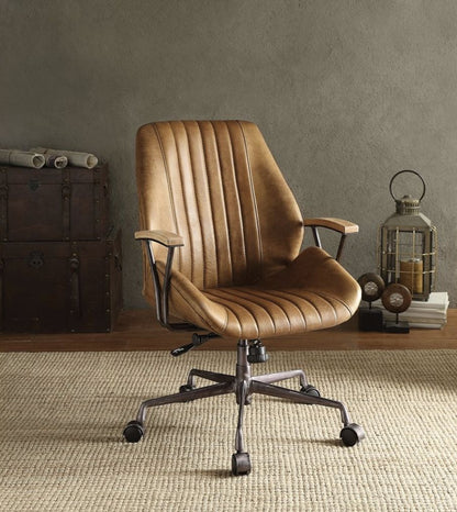 Hamilton - Top Grain Leather Office Chair Acme
