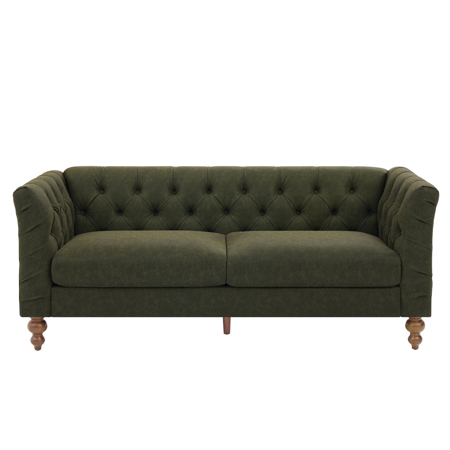 Chesterfield Sofa With Flared Arms For Living Room Noble House
