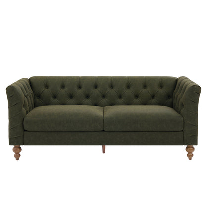 Chesterfield Sofa With Flared Arms For Living Room Noble House