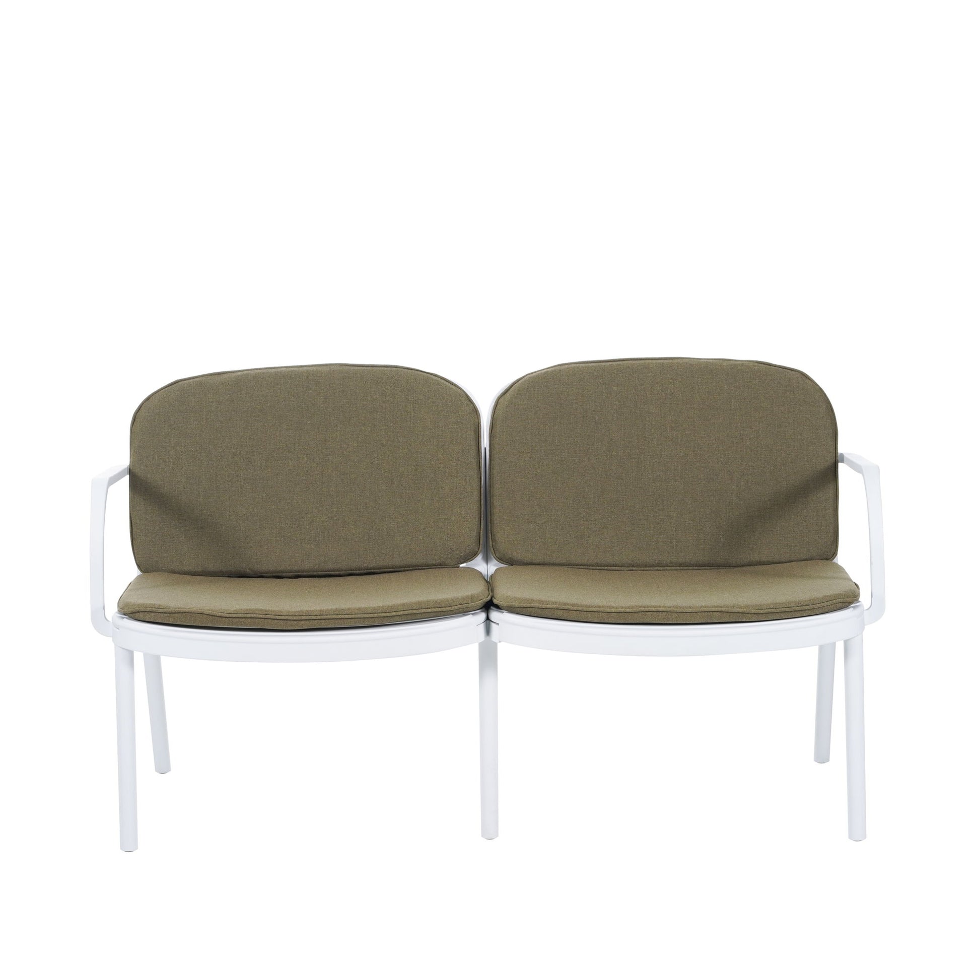 Luna - Outdoor Patio Loveseat Noble House