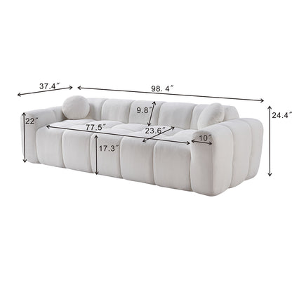 Extra Large Compression Sofa, Cloud Puff Couch For Living Room Home Essentials