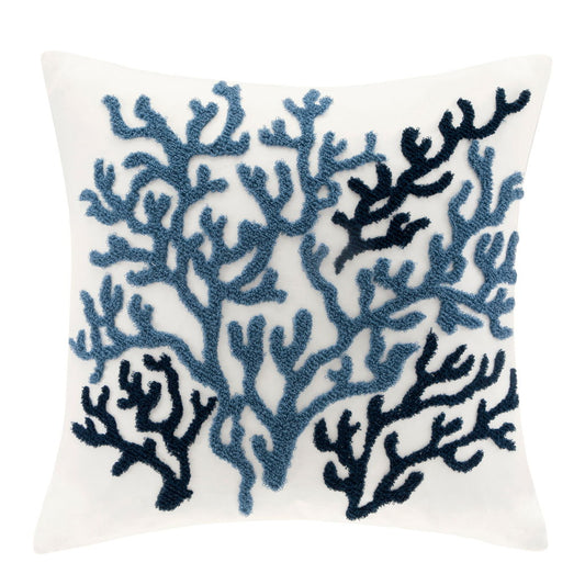 Beach House - Decorative Pillow - Blue