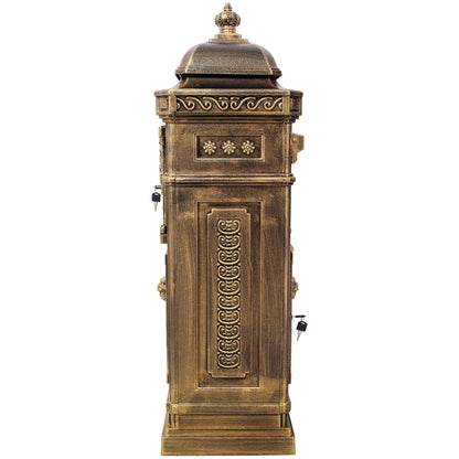 Mailboxs Residential Large-Capacity Letter Box, Rainproof Postbox Statue Daily Nest