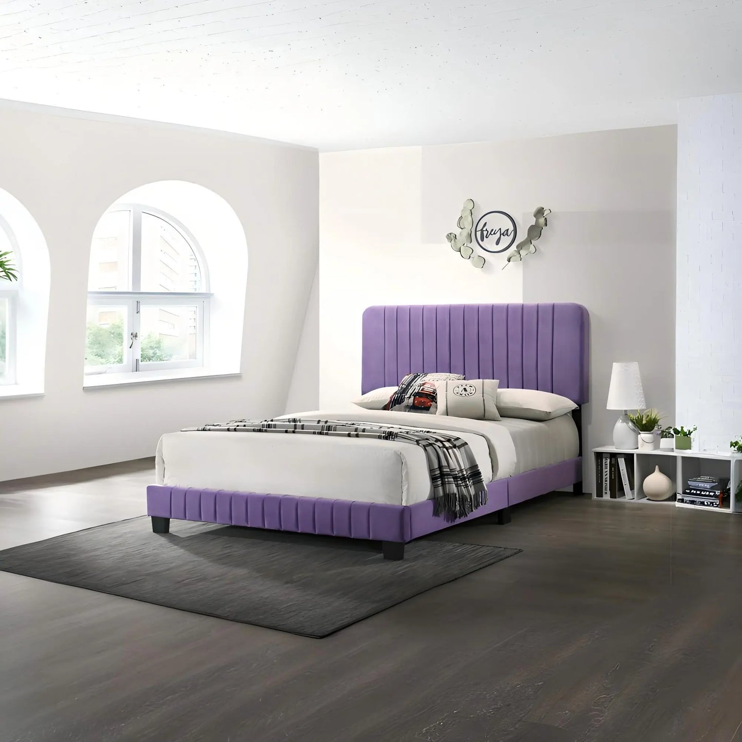 Channel Tufted Bed Glory Furniture