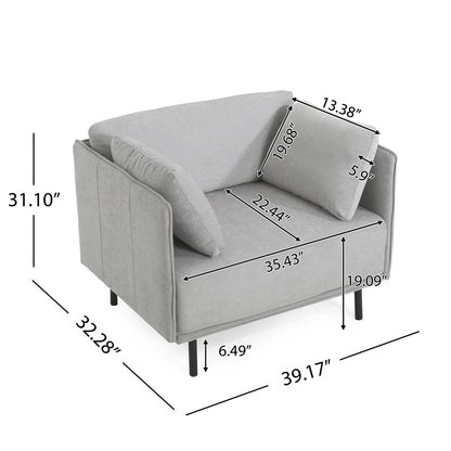 Vintage Modern Aesthetic Appeal Lounge Chair Noble House