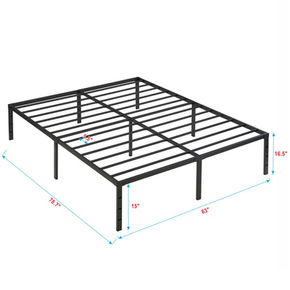 Queen Size With Quiet Support - Black Home Essentials