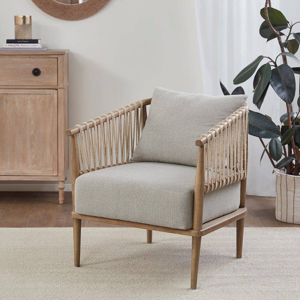 Odessa - Accent Arm Chair - Natural