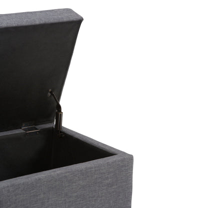 Darcy - Upholstered Storage Ottoman Bench Simpli-Home