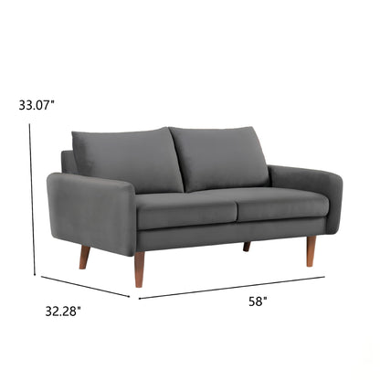 Kent - Loveseat, 2 Seater Sofa For Compact Living Spaces US Pride