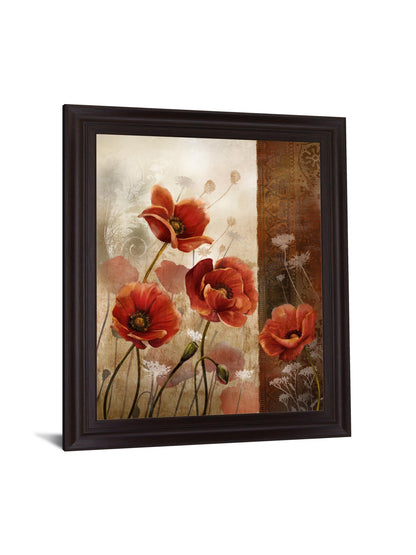 Crimson Reverie - 28" x 34" Framed Wall Art Classy Art