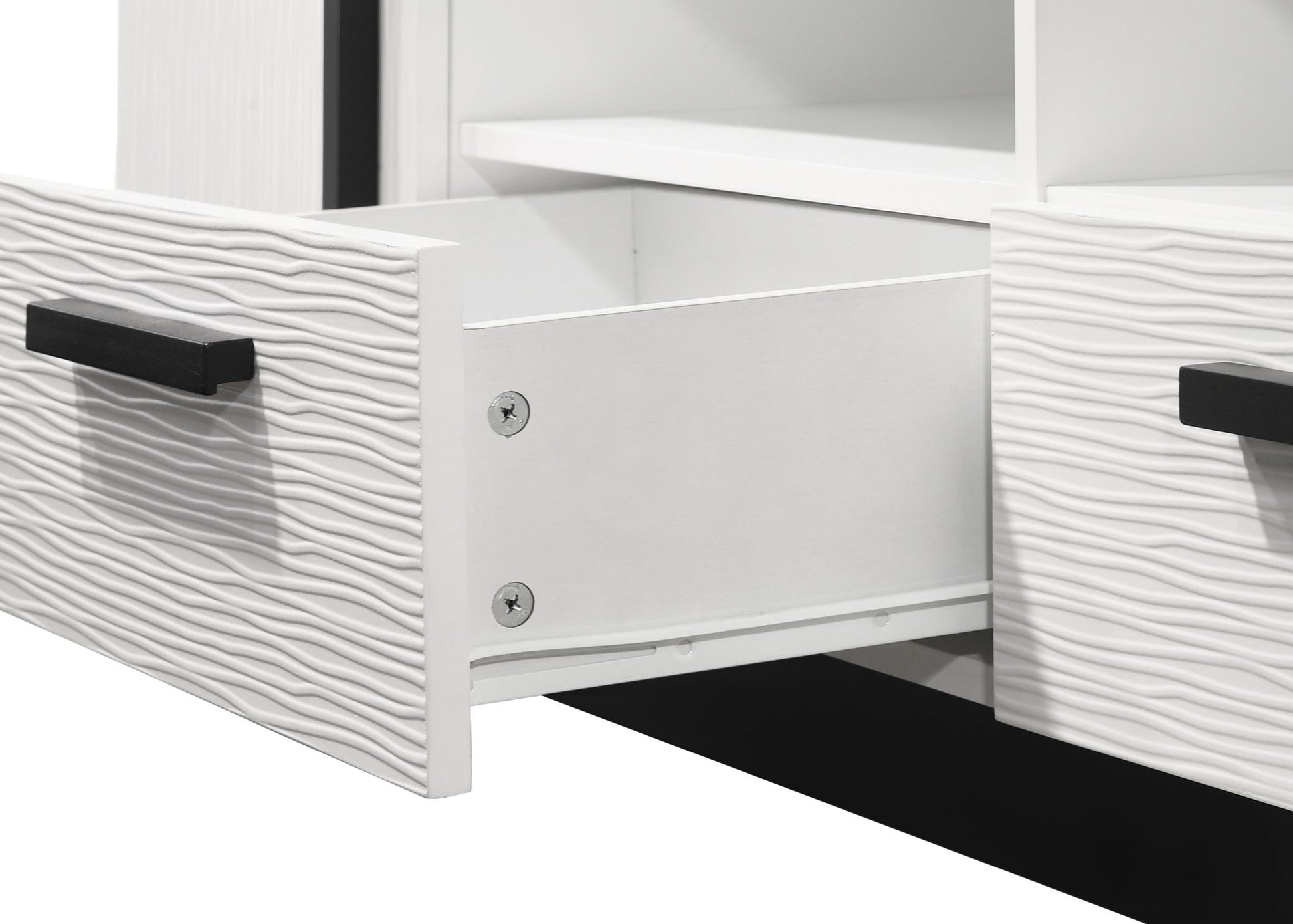 Matilda - TV Stand With Drawers - White Finish Lilola Home