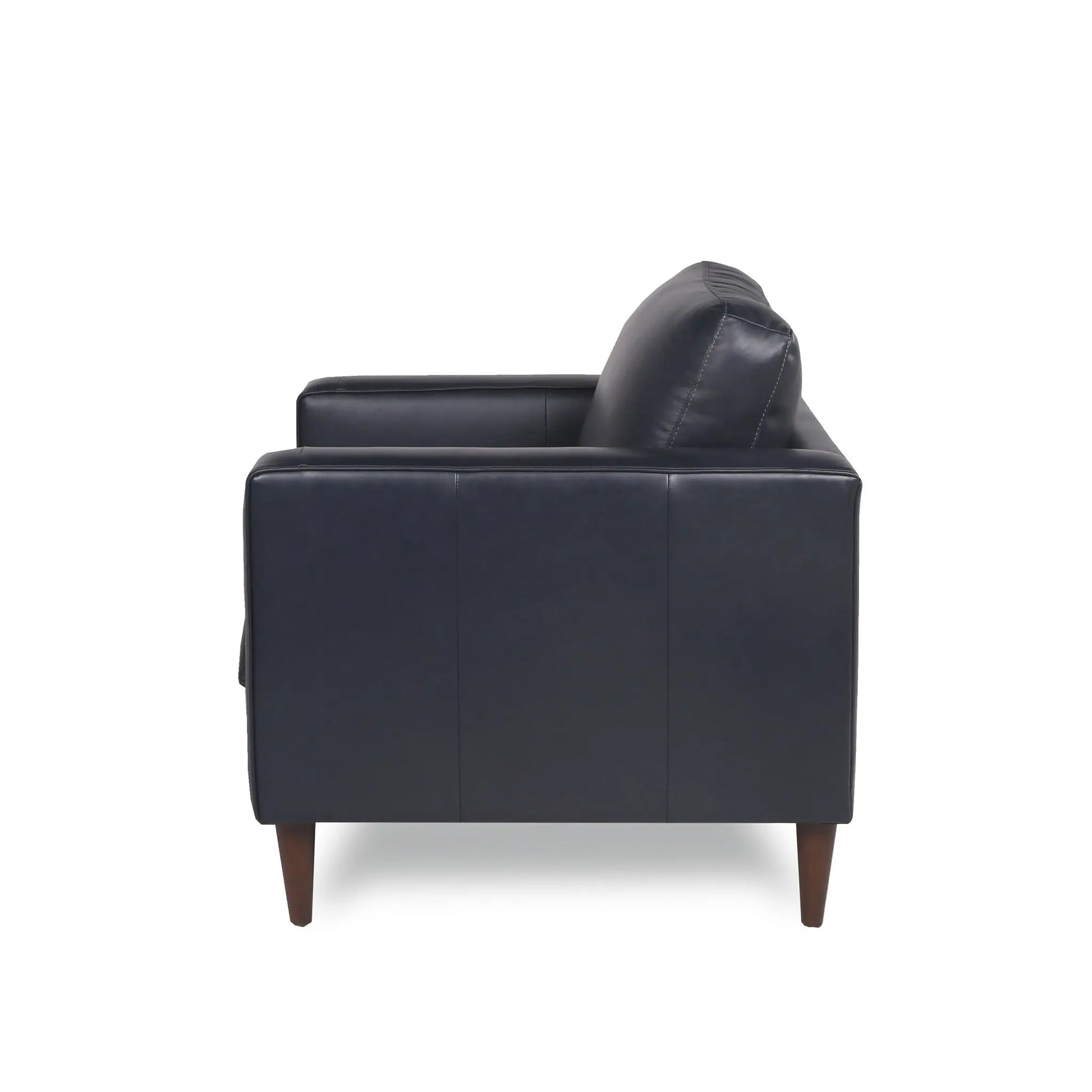 Mid-Century Tufted Leather Chair Nicelink